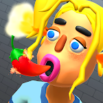 Extra Hot Chili 3D Logo