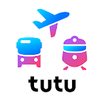 Flights, railways, hotels Logo