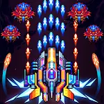 Galaxiga Arcade Shooting Game Logo