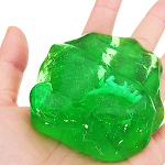 How to make a slime at home Logo