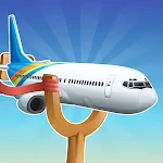 Sling Plane 3D Logo